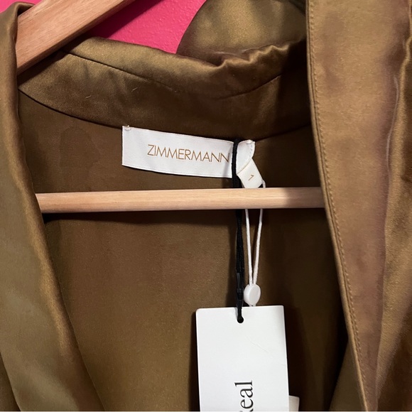 Zimmermann Silk Wrap Dress - Picture 4 of 12